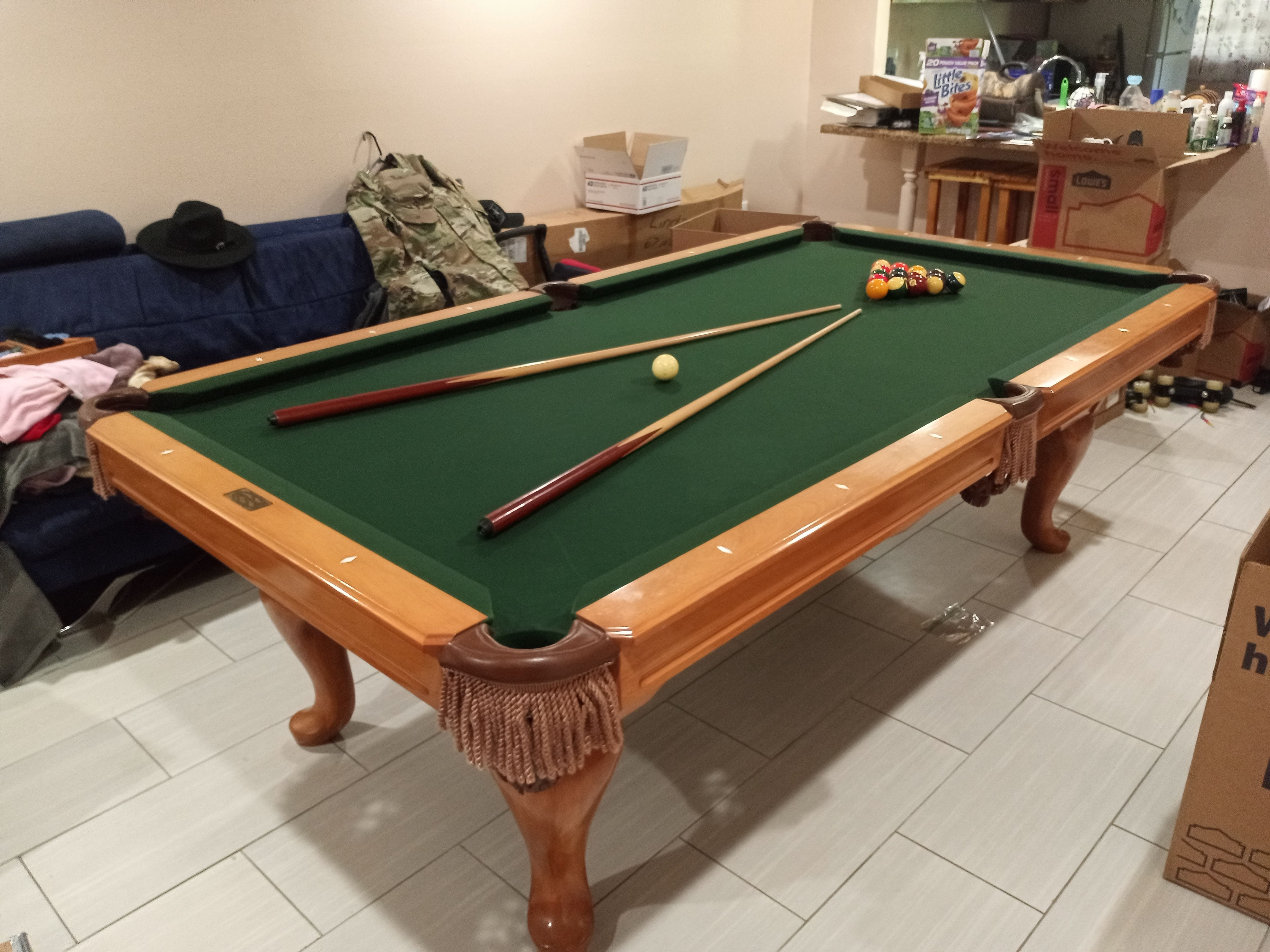 Leisure bay pool sale table